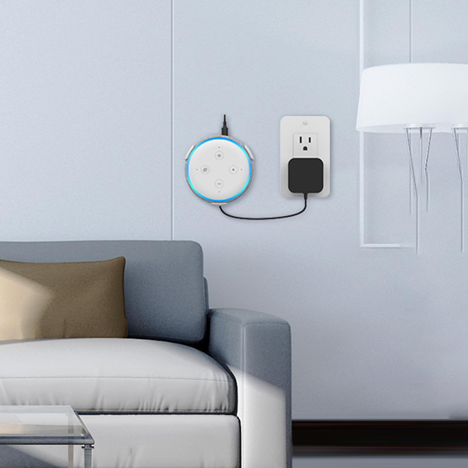 Built In Cable Holder Echo Dot - Amazon Speaker Echo Pop review and price