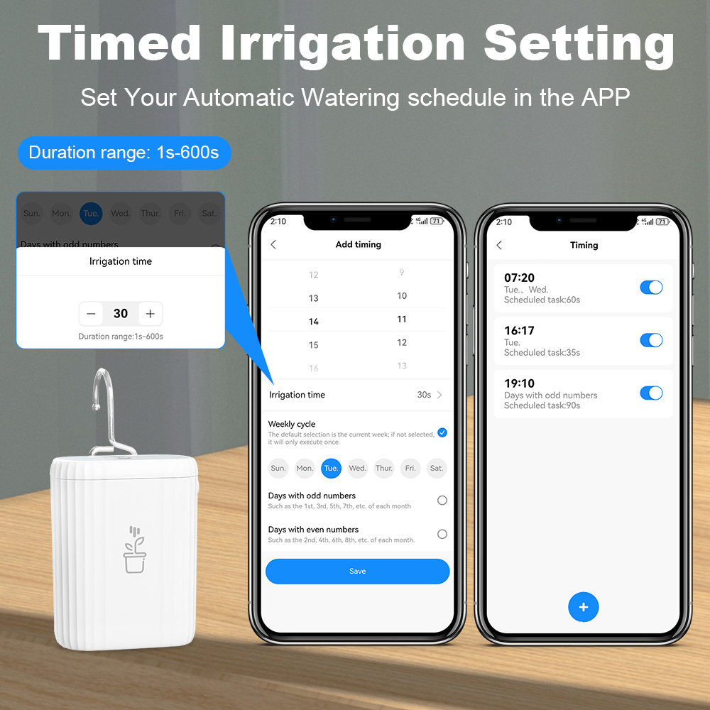 MANHOT WiFi Smart Watering Pum - Smart Garden Watering Can review and price