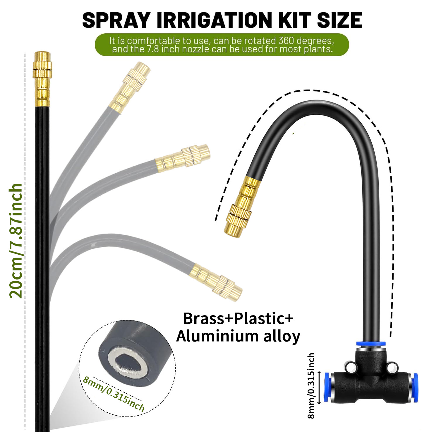 Garden 5/8mm PE Hose Sprayer K - Smart Garden Hose review and price