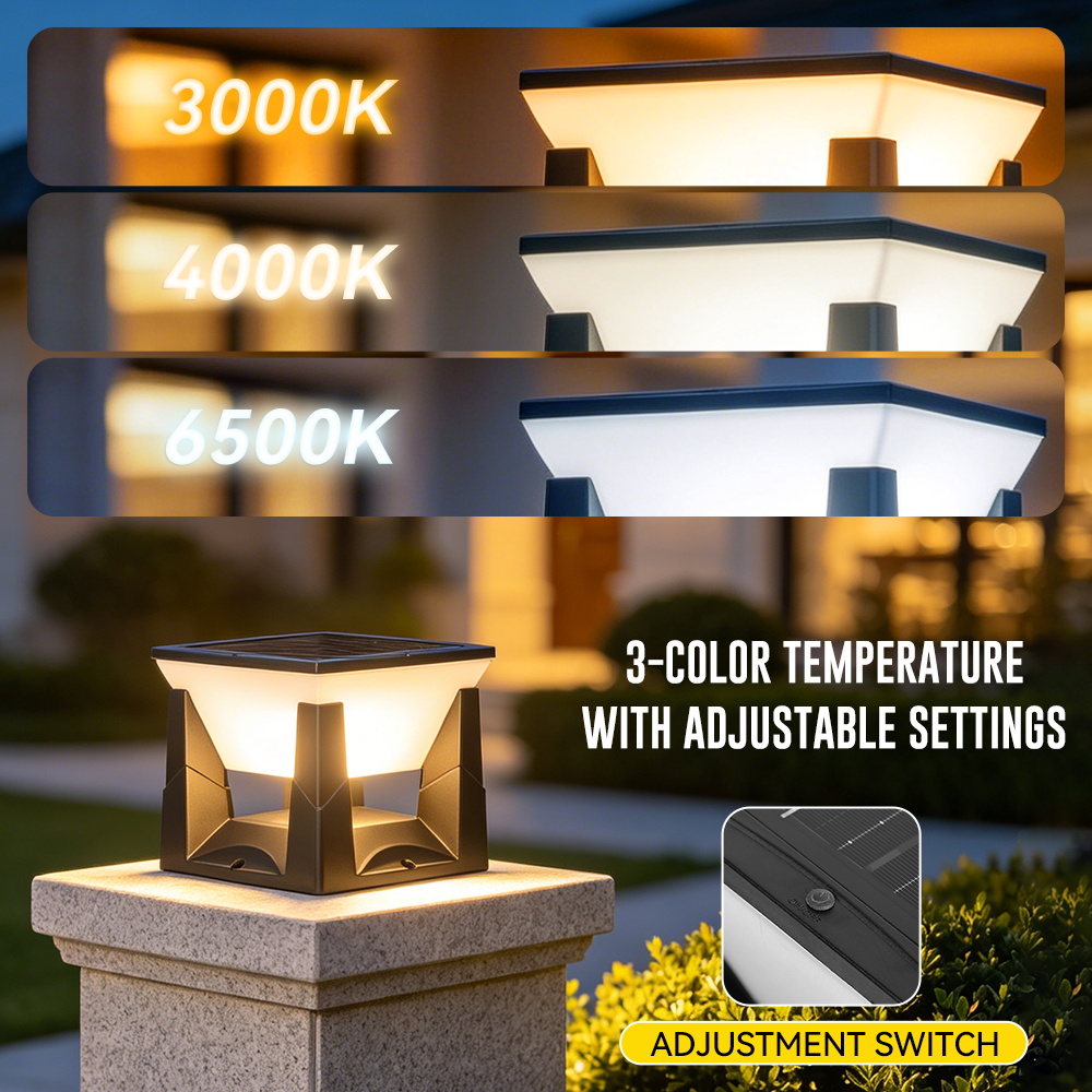Waterproof LED Solar Pillar La - Smart Garden Fence review and price
